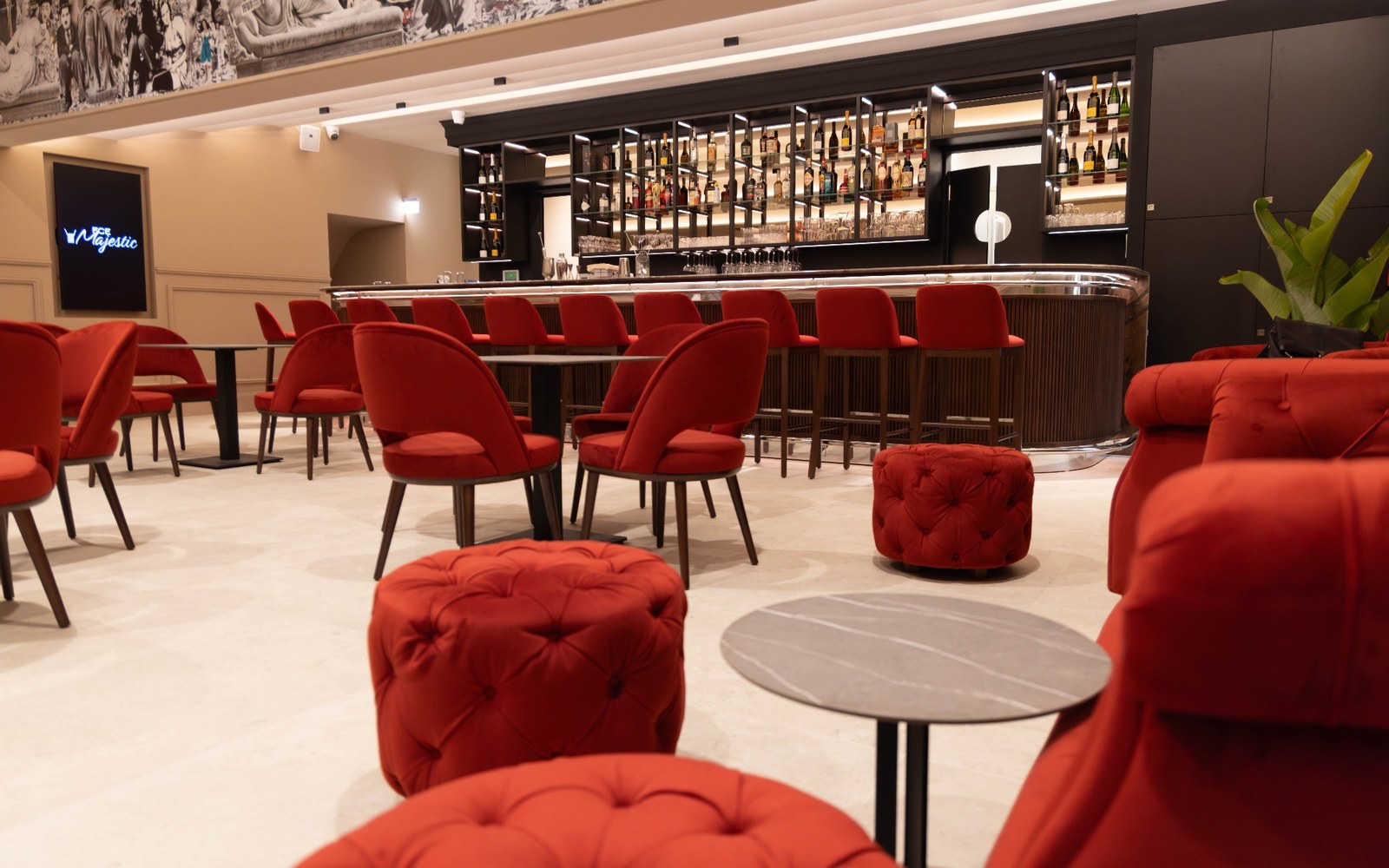 Cocktail bar FCE Majestic per eventi privati